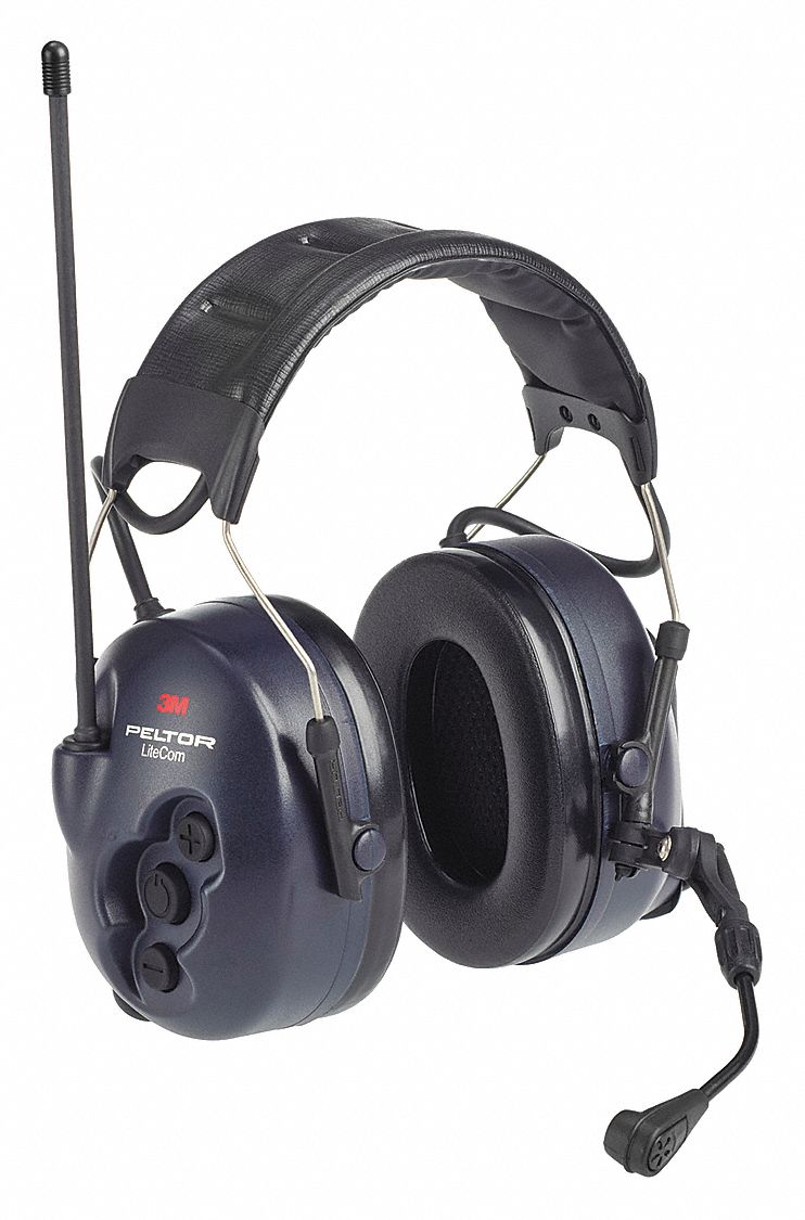 3M Two Ear Over the Head Headset, 25 dB Noise Reduction Rating NRR