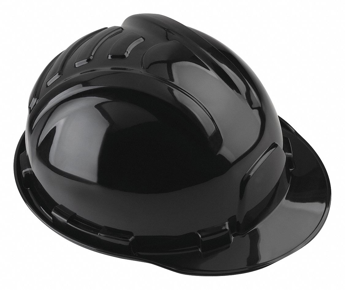 TASCO Hard Hat, Type 1, Class E, Black 45EU1810082000 Grainger