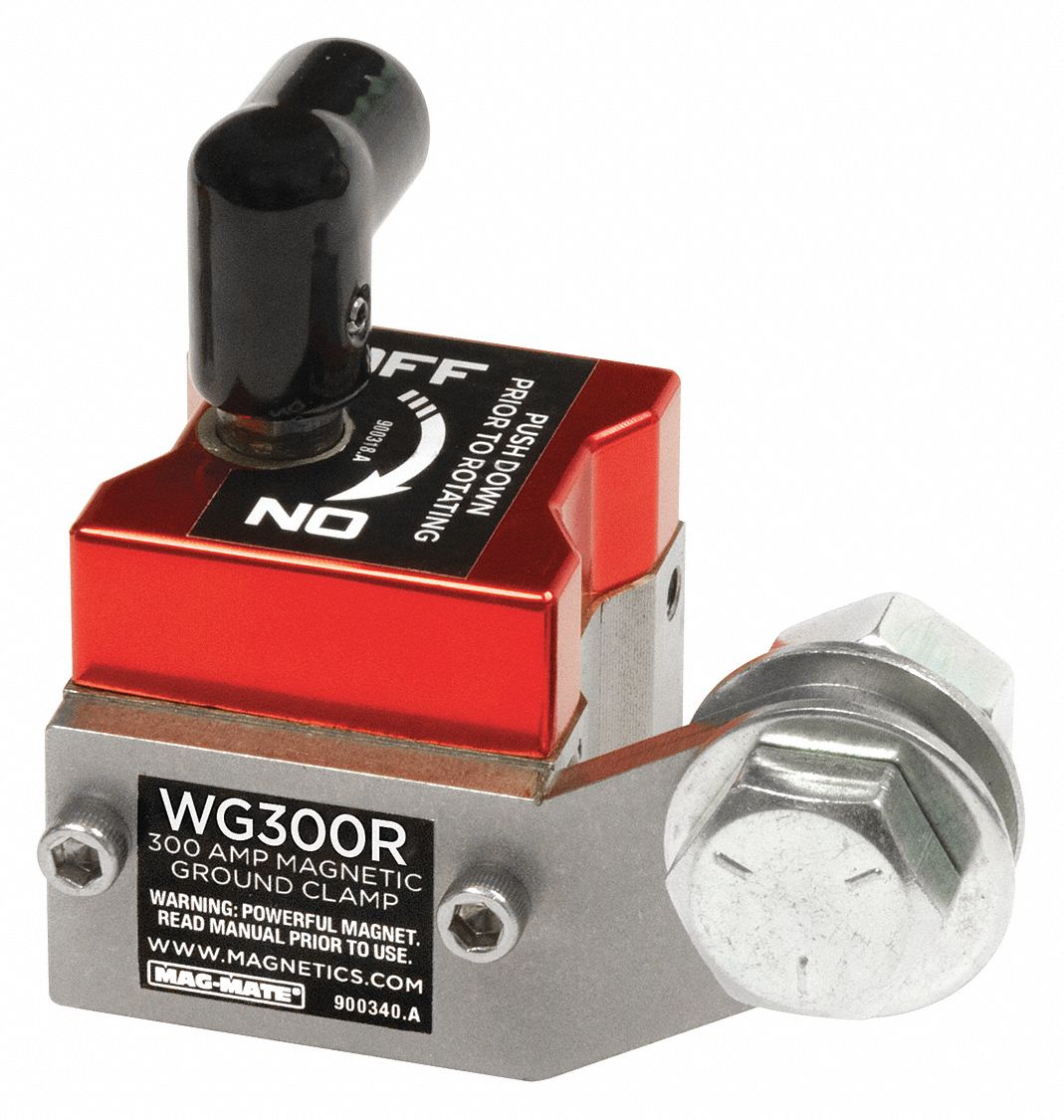 MAGMATE Welding Ground 300 A, Nut and Bolt Cable Connection