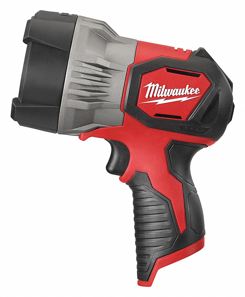 MILWAUKEE Cordless Flashlight, LiIon, 6 1/2 in L 45FD40235320