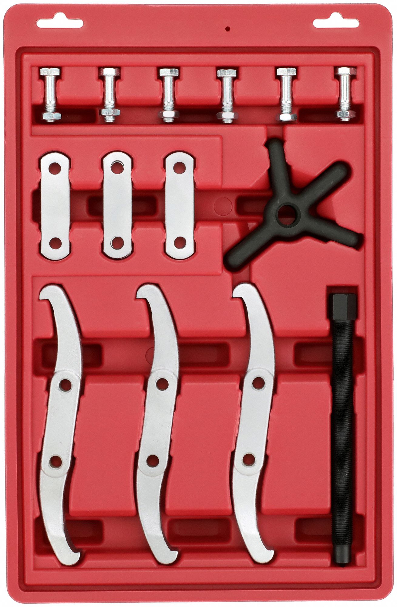 WESTWARD, 8 in Jaw Spread, 5 1/2 in Jaw Reach, Reversible Gear Puller