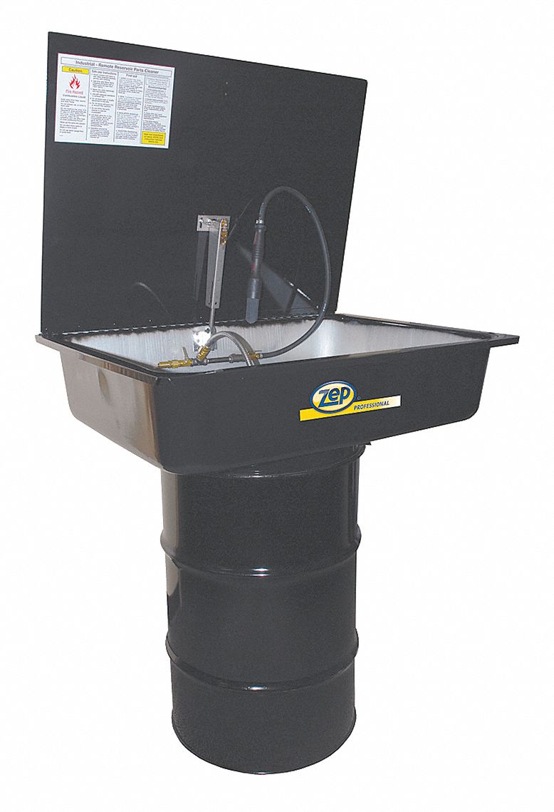 ZEP PROFESSIONAL Galvanized Steel Washer Parts Kit, Black; Removes Soil, Oil and Grease 45FG62