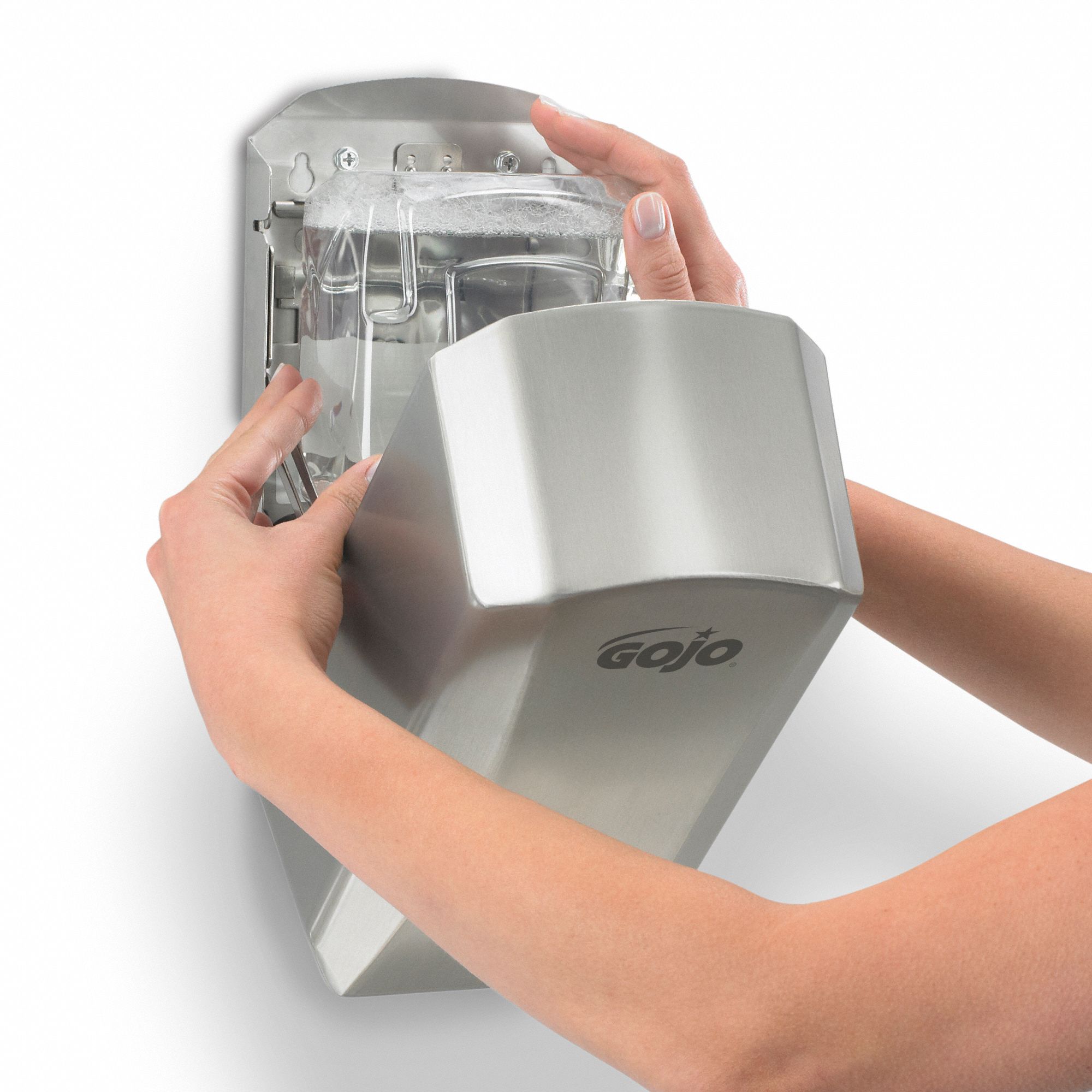 GOJO Soap Dispenser, 67/8inWx111/2inH, Bottle 45FL90192501DLY