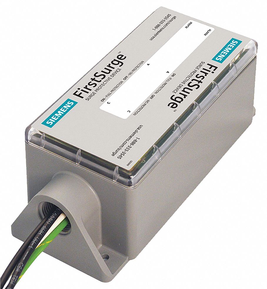 SIEMENS 1 Phase Surge Protection Device, 120/240VAC 45GF56FS140 Grainger