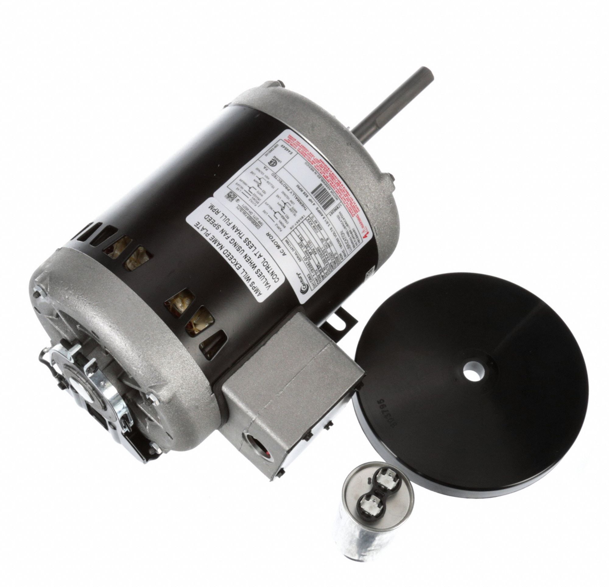 CENTURY Direct Drive Motor Liebert OEM Repl, 3/4 HP, 1,100 Nameplate