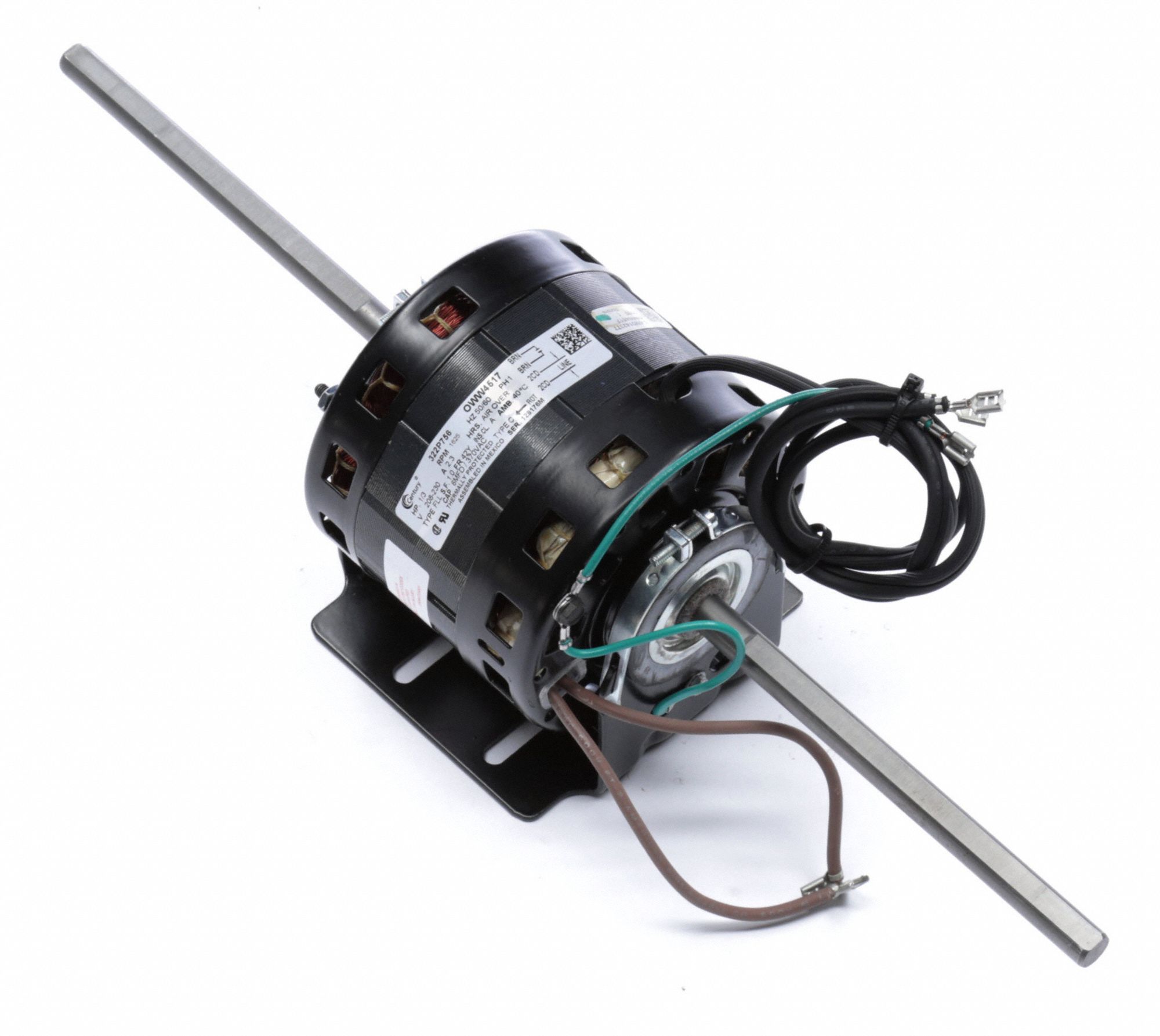 CENTURY Direct Drive Motor Westinghouse OEM Repl, 1/3 HP, 1,625