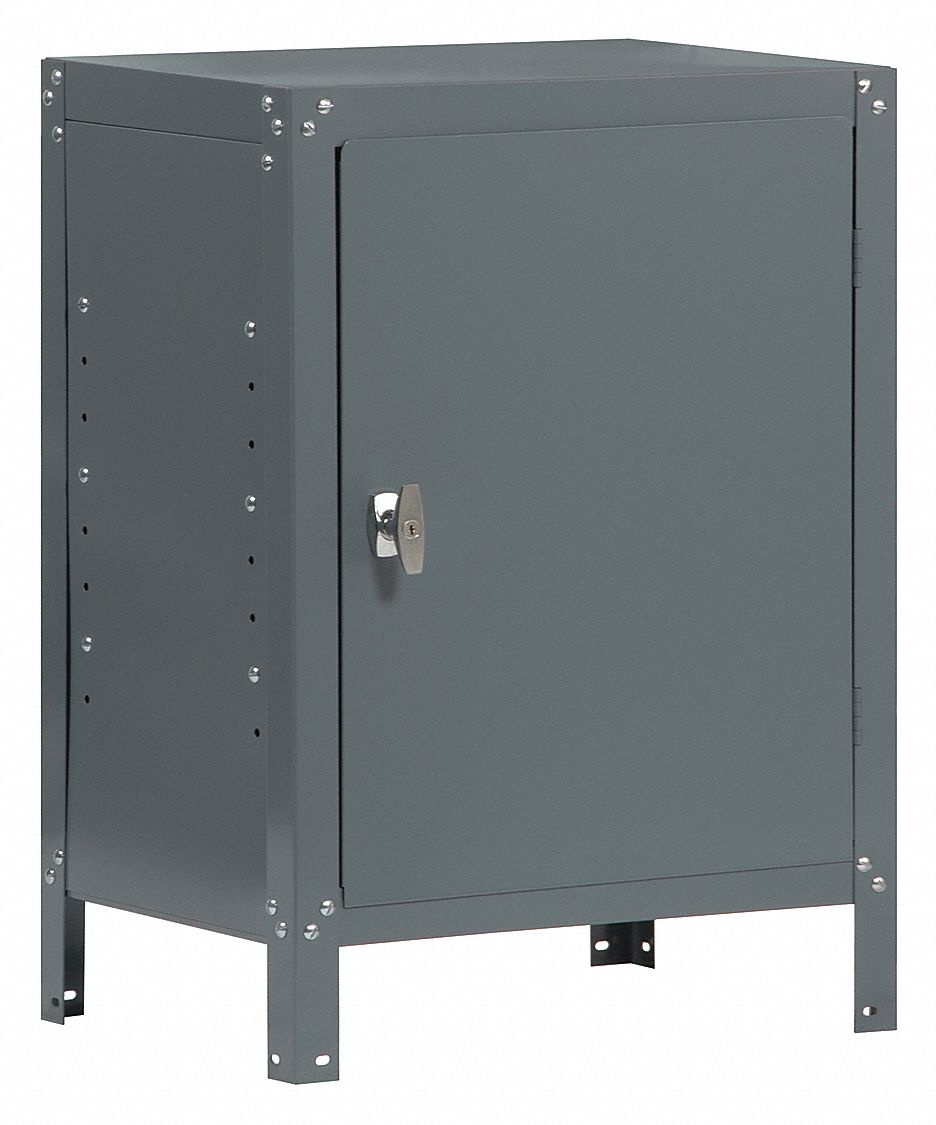 Heavy Duty Storage Gray, 34 in H X 24 in D Grainger