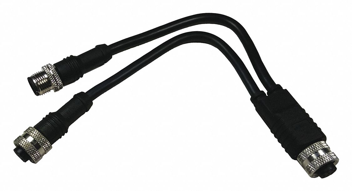 EUCHNER YDistributor Connection Cable, End 1 Number of Pins 8, End 2