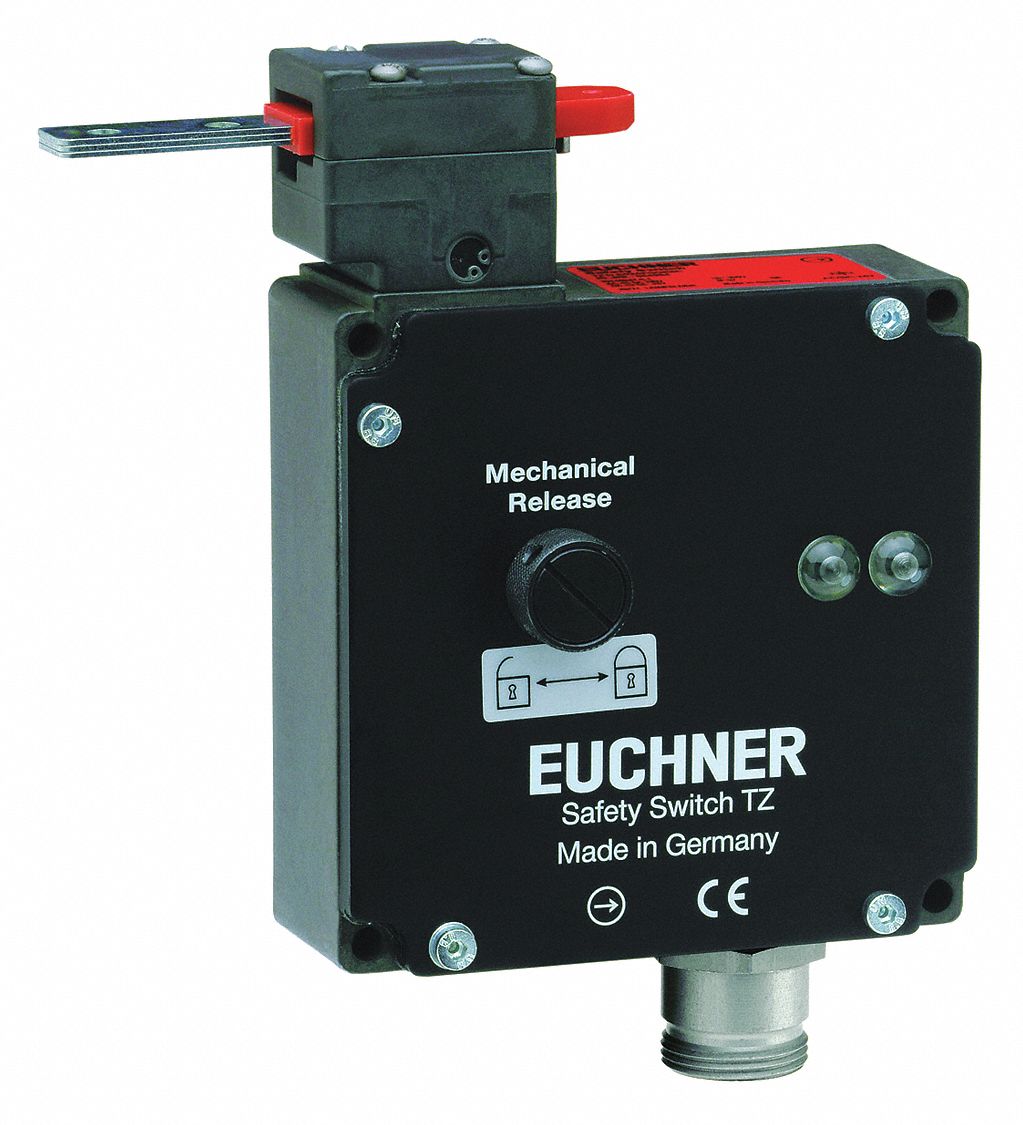 EUCHNER Left and Top Opening, Solenoid Locking Safety Interlock Switch