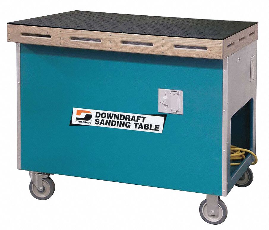 DYNABRADE, 1 Horsepower, 230 V, Downdraft Table 45J41564208 Grainger