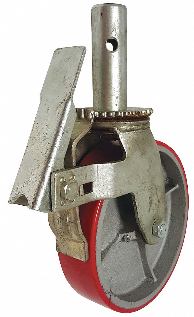 PAYSON CASTERS, INC TotalLocking BoltIn Stem Caster with Round Stem