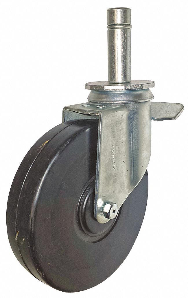 PAYSON CASTERS, INC, 6 in Wheel Dia., 200 lb, TotalLocking Friction