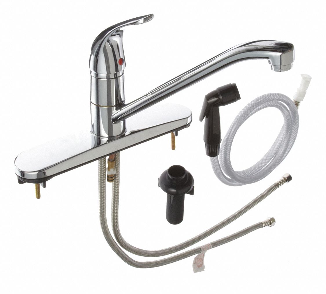 Zurn, Temp Gard, Low Arc Kitchen Faucet 45K787Z7872CXL Grainger