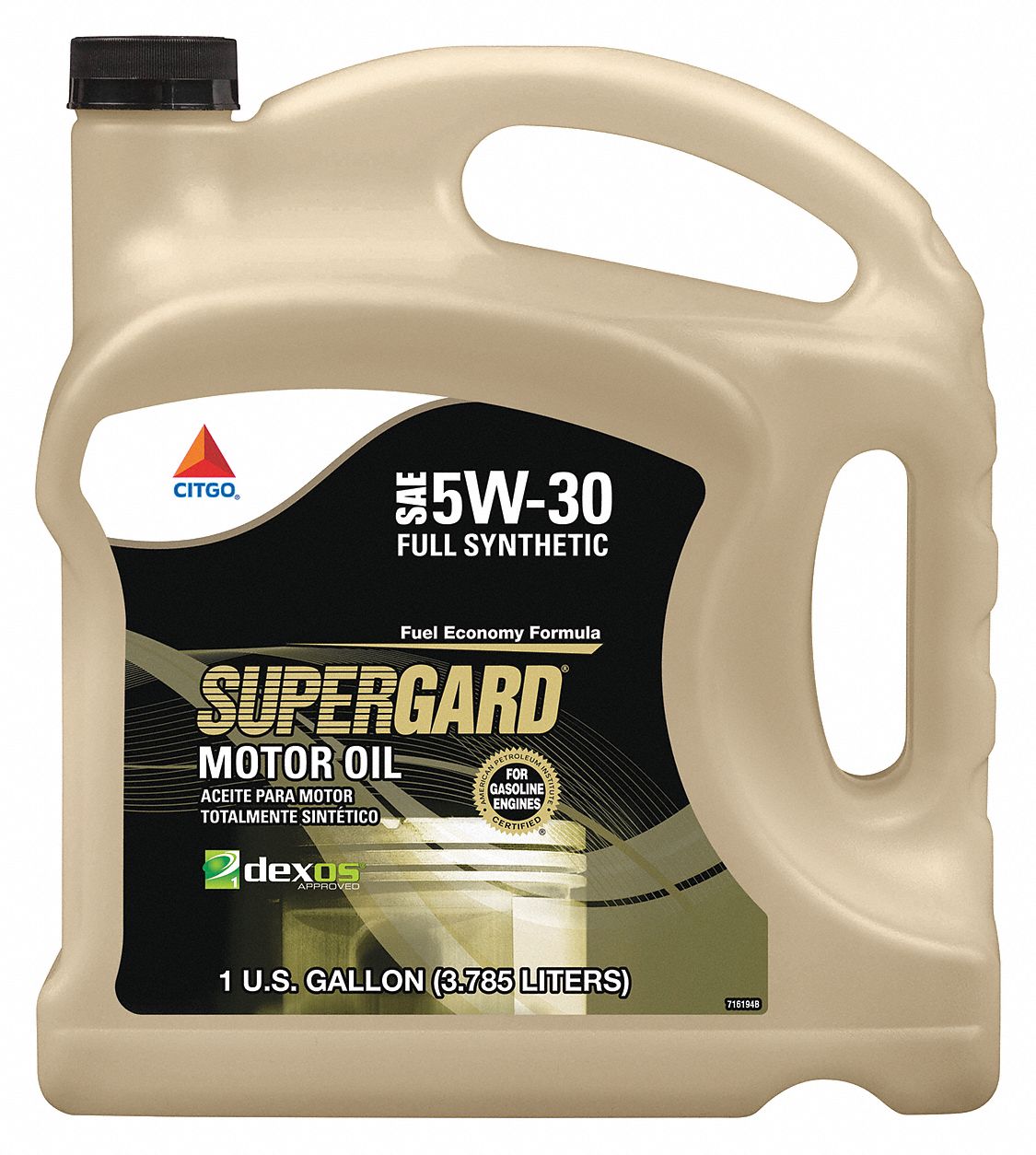 CITGO Engine Oil, 1 gal., Bottle, Synth Base 45KJ15620861001180