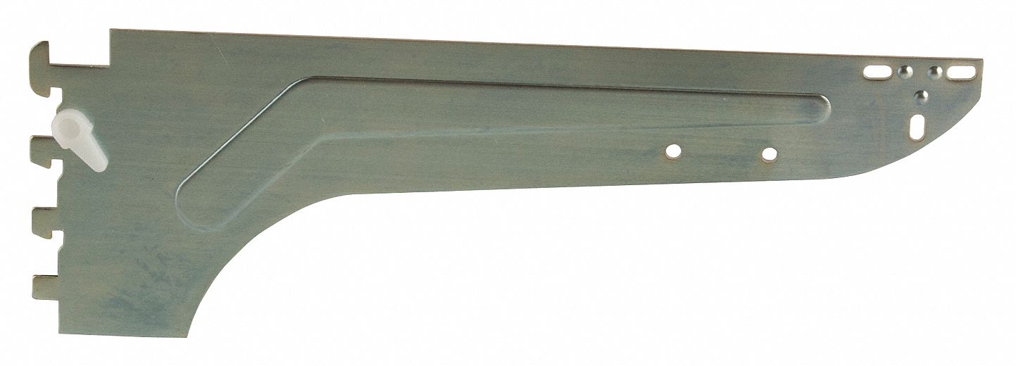 ECONOCO, Single, 1 in Slot Spacing, Shelving Bracket 45KU32C12