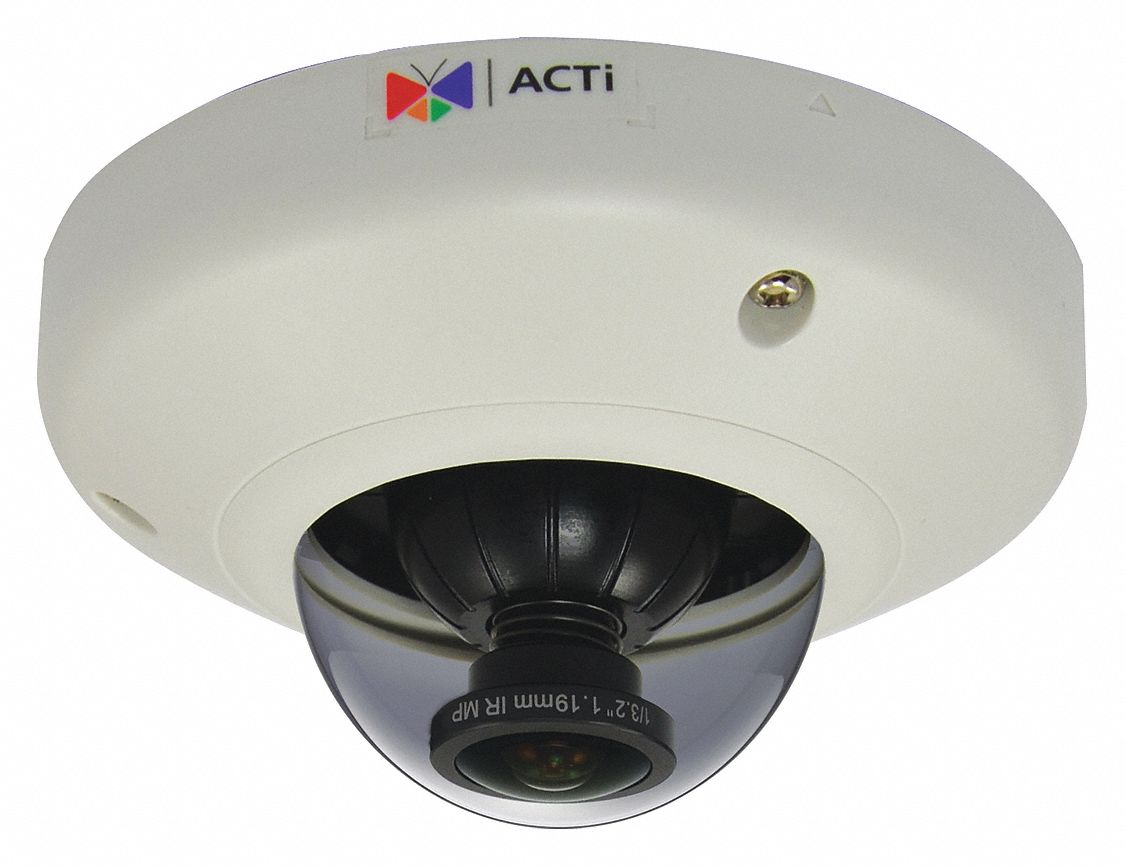 ACTI, 1080p, Color, IP Camera 45LM27E96 Grainger