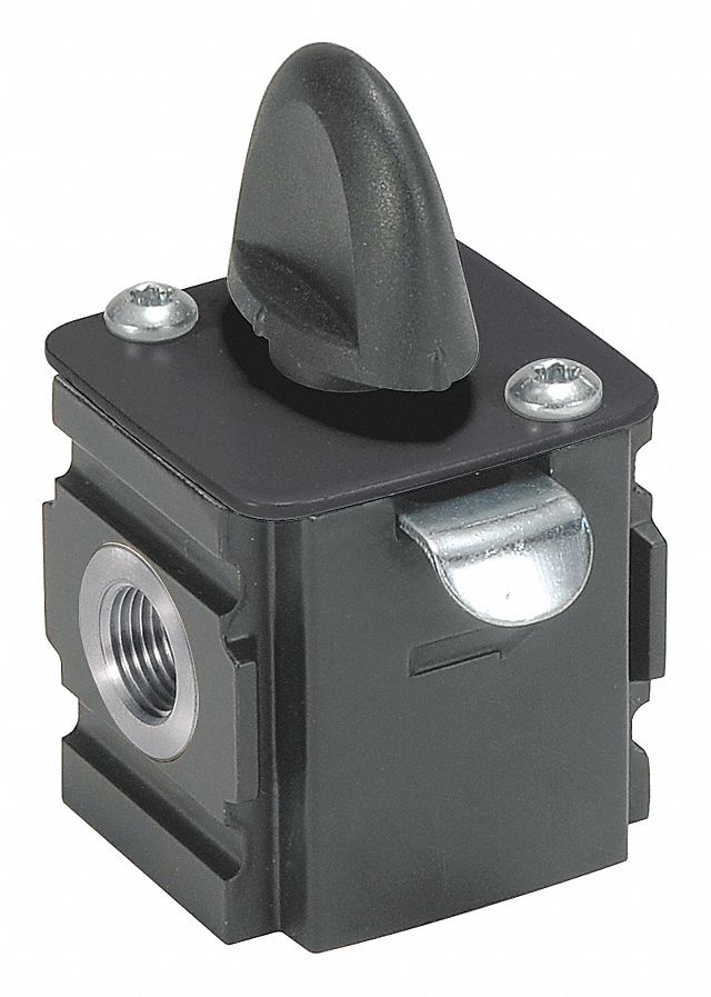 WILKERSON Air Line Lockout Valve 1/4 in NPT, 1/4 in NPT Outlet Size