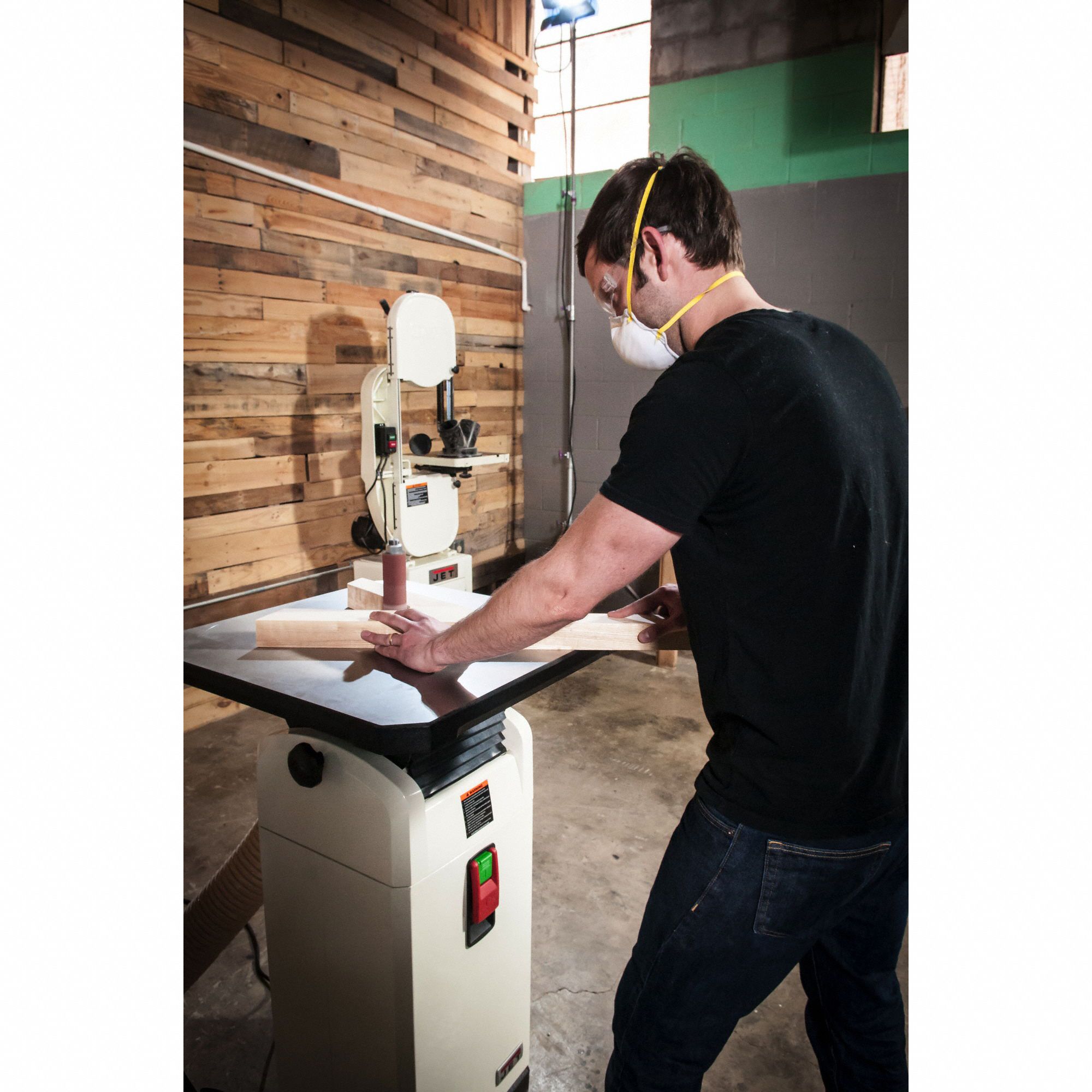 JET Oscillating Spindle Sander 115/230, 4 Belt Size (In.), 1,720 SFPM