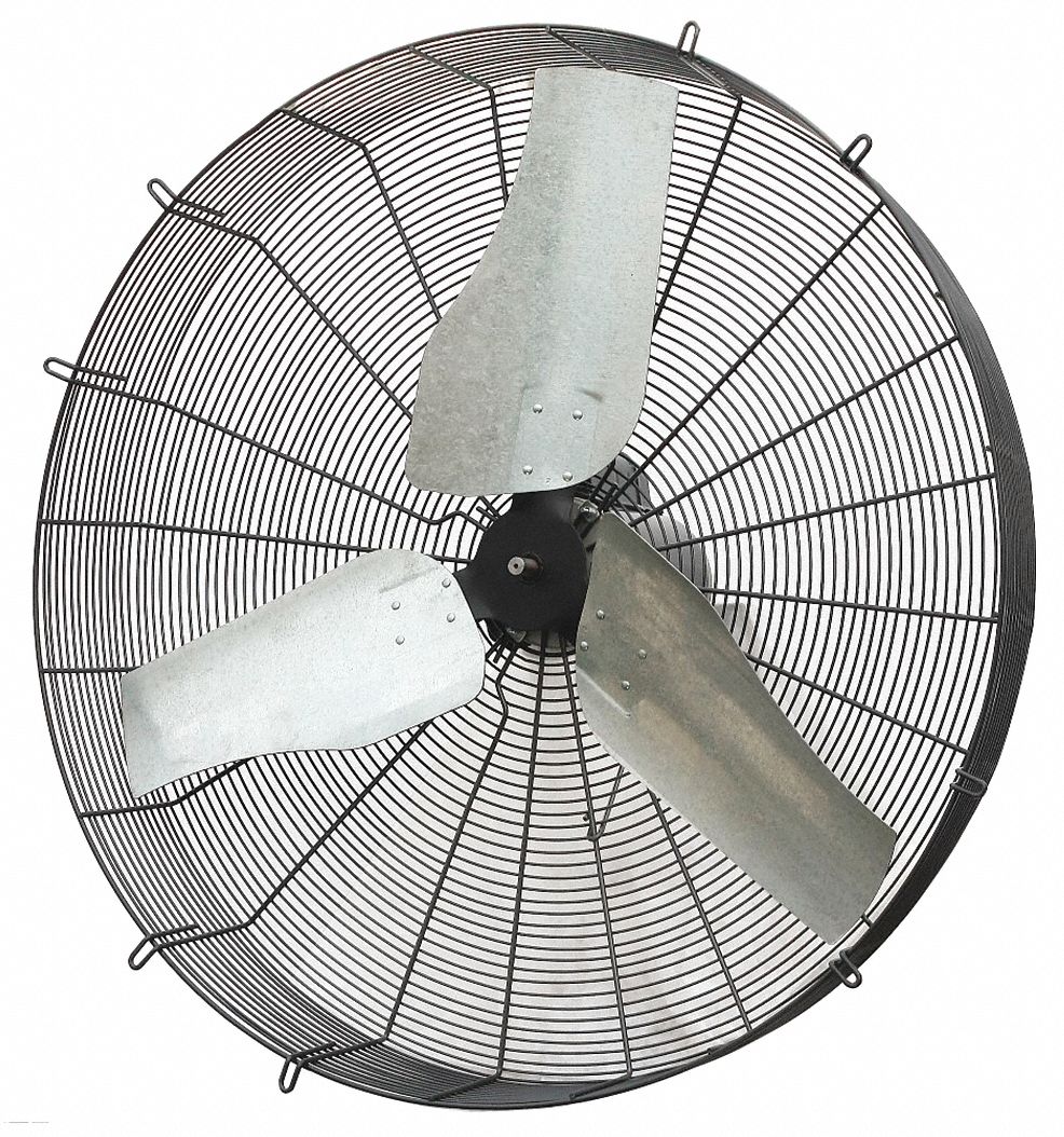 DAYTON, 36 in Blade, 1/2 hp, GuardMounted Exhaust Fan 45MX7345MX73