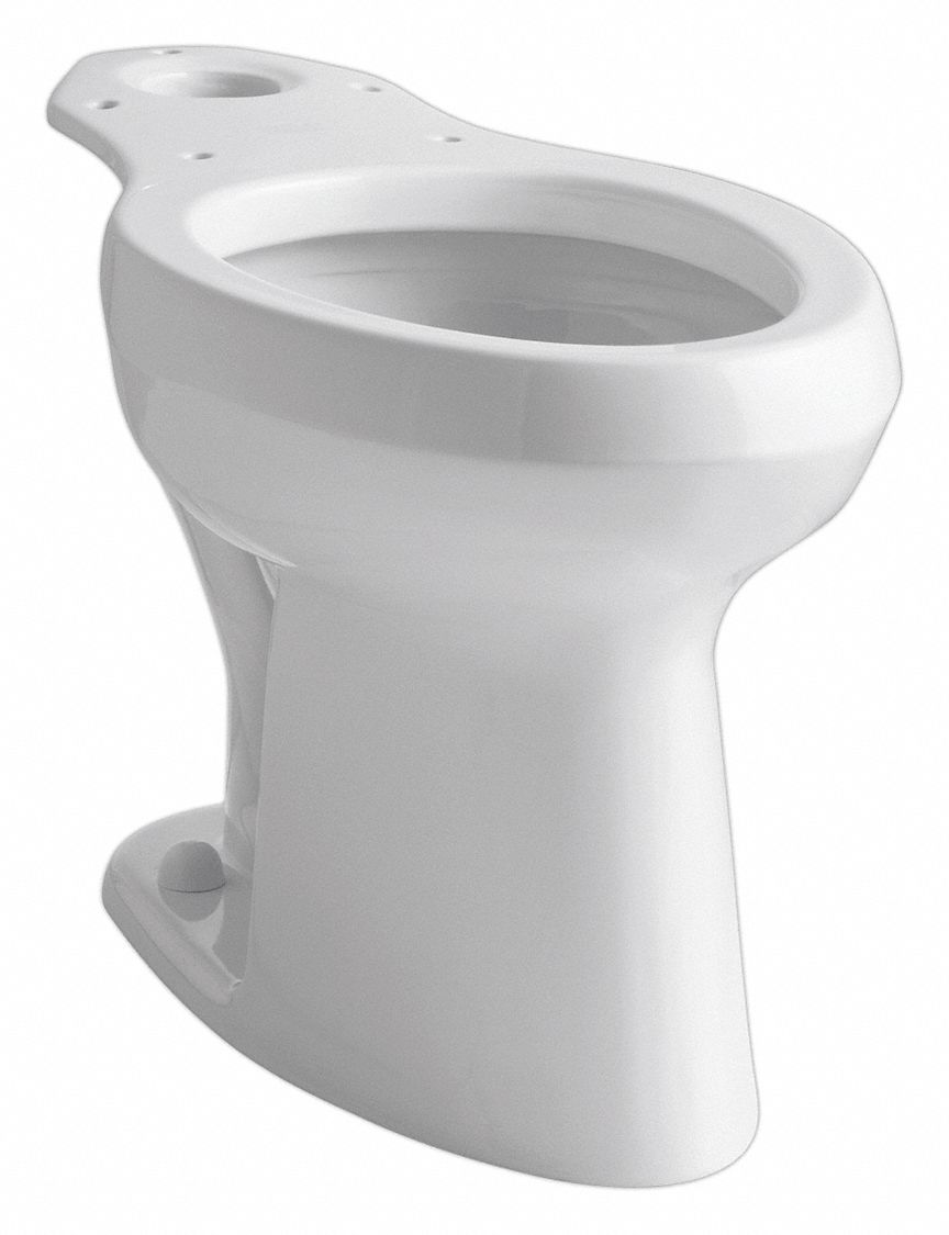KOHLER Toilet Bowl, Floor, Elongated, Gallons per Flush 1.28 to 1.6