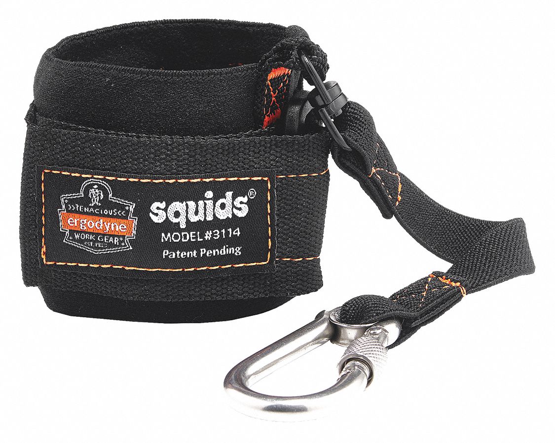 ERGODYNE Tether, Elastic, 3 lb Weight Capacity 45NJ423114 Grainger