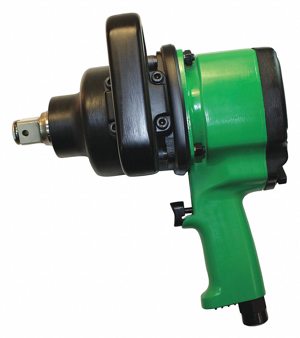 SPEEDAIRE Air Powered, Impact Wrench, 90 psi, 2,000 ftlb Fastening