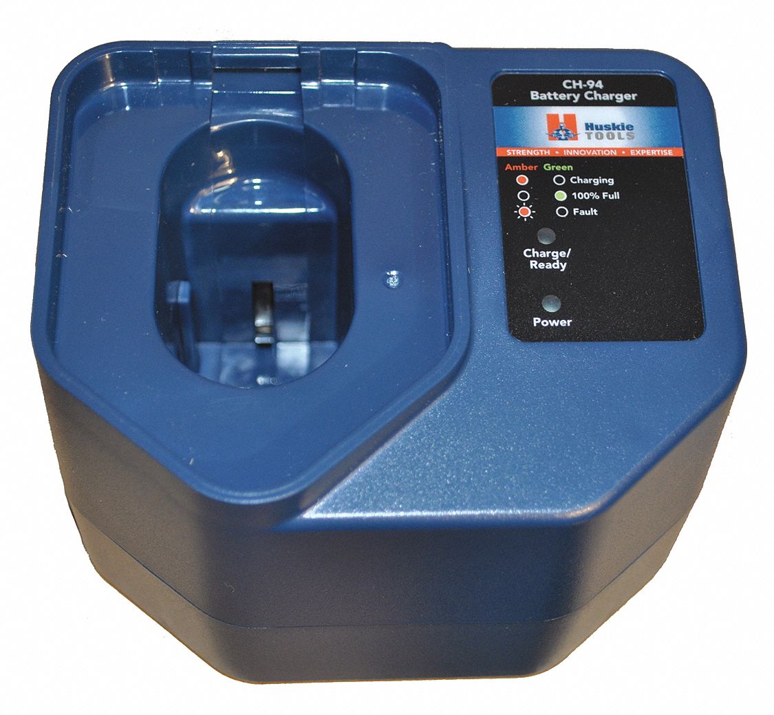HUSKIE TOOLS Battery Charger, 4.0 Ah Battery Capacity, 60 min Charge