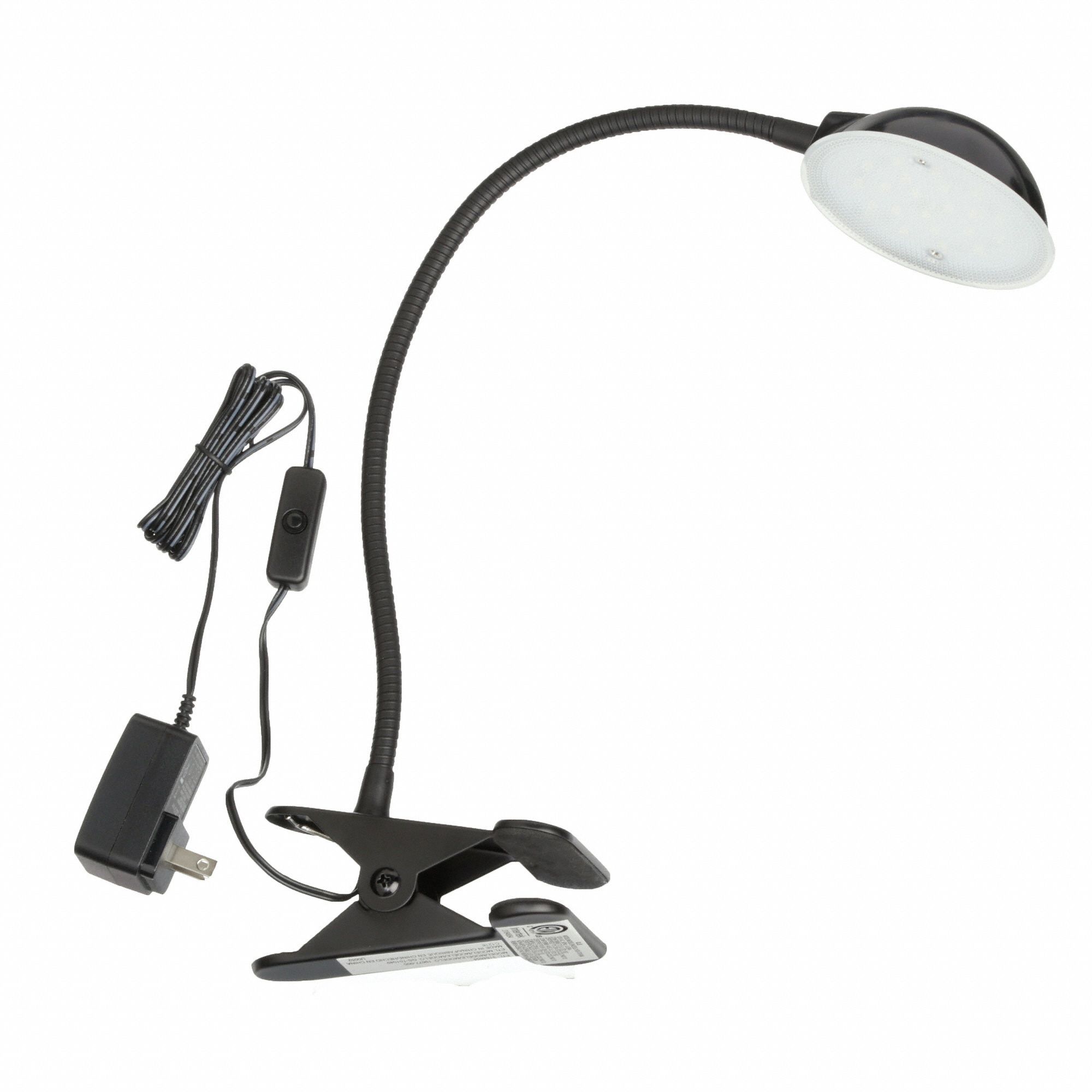 TENSOR Gooseneck Task Light, LED, 16 in Arm Length, 200 lm Lumens, Lamp