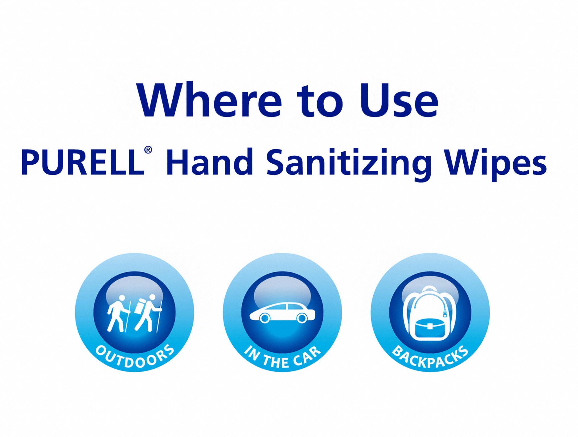 PURELL Hand Sanitizer Wipes Canister, Wipes, 53/4 in x 71/2 in Sheet