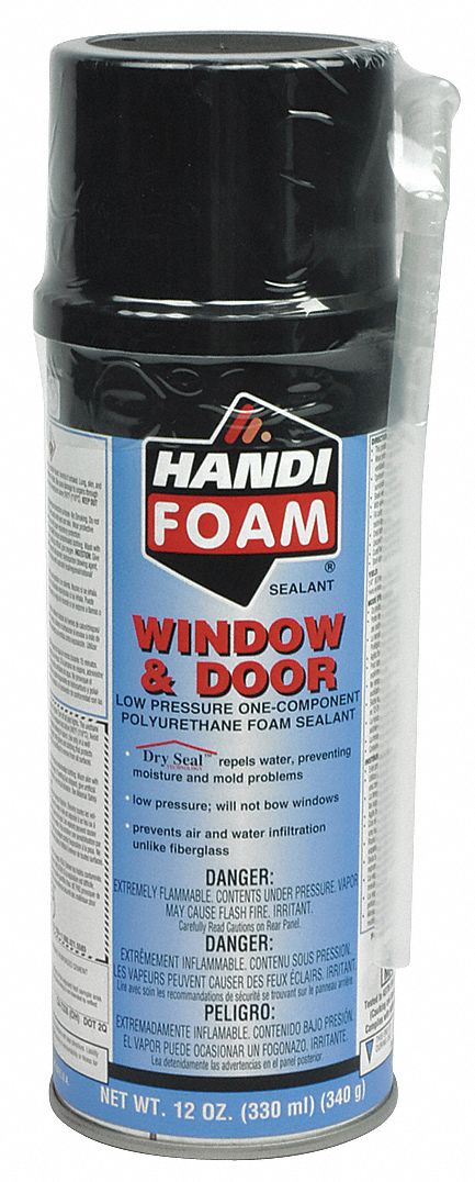 HANDIFOAM 12 oz. Window and Door Insulating Spray Foam Sealant, Gray