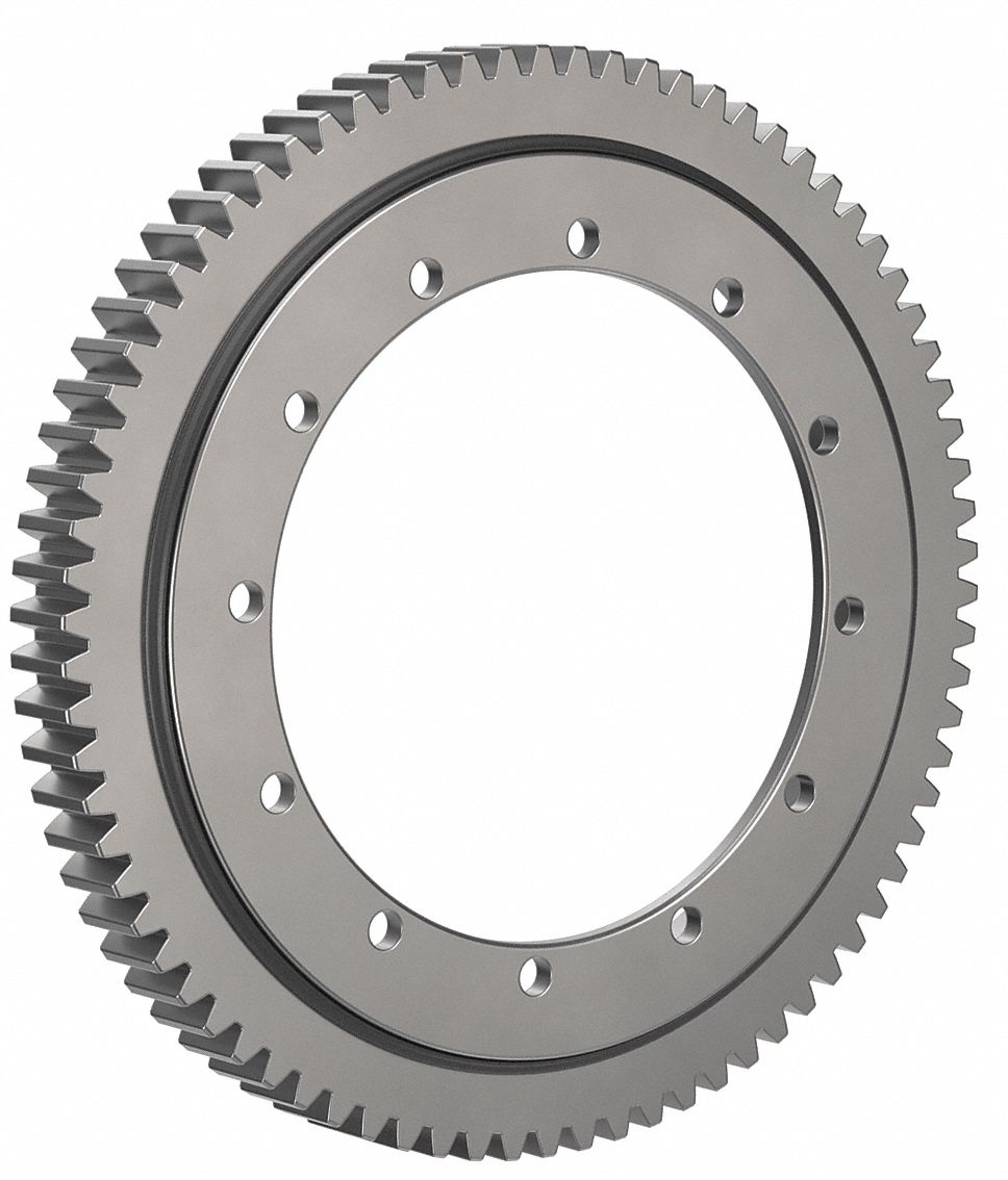 SILVERTHIN BEARING Slewing Ring Bearing, Gear Type External, Housing