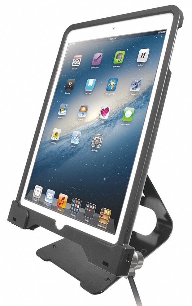 CTA DIGITAL IPad Air Security Stand, Plastic, Black 45TT95PADASCS