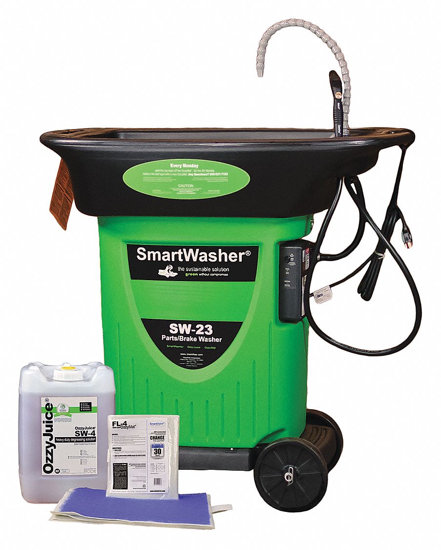 SMARTWASHER Parts Washer,400 lb.Load 45TV5114740 Grainger