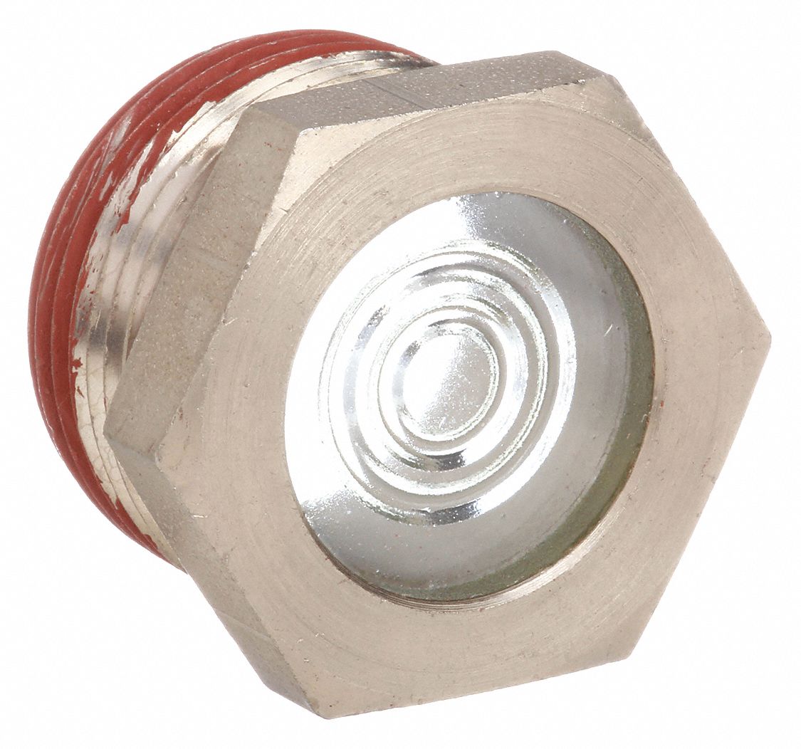CAMPBELL HAUSFELD, TF050101AV, Sight Glass, Oil Sight Glass 45U943TF050101AV Grainger