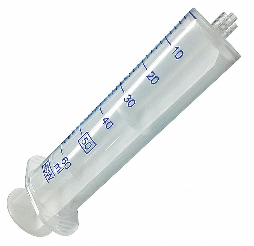 NORMJECT Syringe, Polypropylene Body Material, 50 mL Capacity