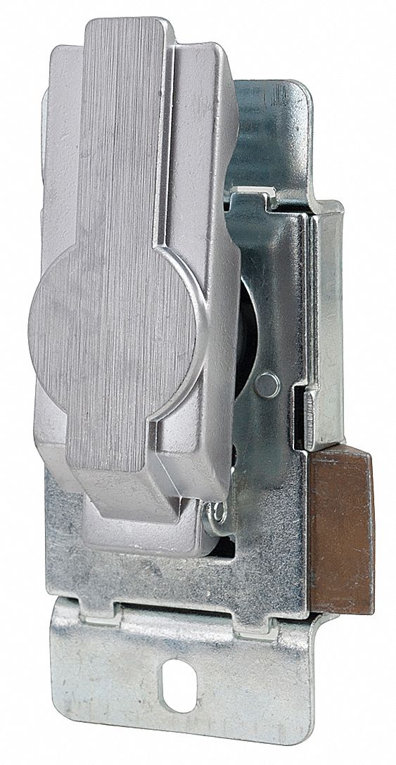 CCL Enclosure Deadlatch Locks, Silvr, Rectang 45W71615768 Grainger