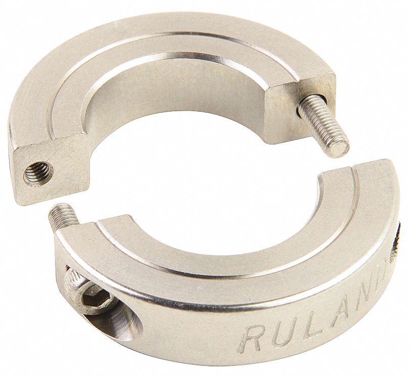 Ruland MSP12ST TwoPiece Clamping Shaft Collar Metric 28mm OD 316
