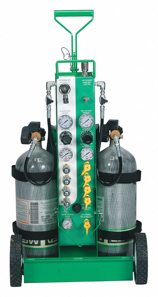 4500 psi High Pressure Cylinders, 4,500 psi Max Pressure, Air Cylinder