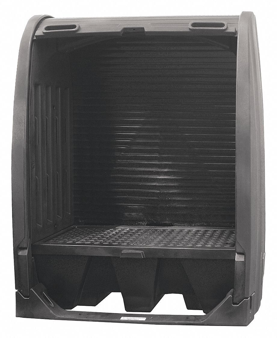 BLACK DIAMOND ECO SOLUTIONS Spill Containment Pallets, Covered, 66 gal