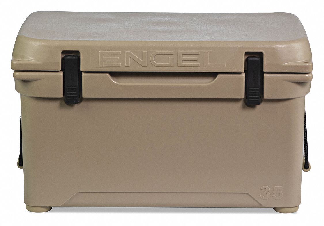 ENGEL, 35 qt Cooler Capacity, 25 1/4 in Exterior Lg, Marine Chest