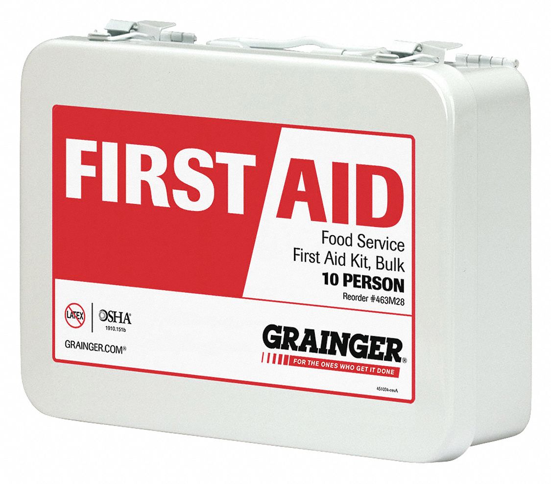 Kitchen, 10 People Served per Kit, First Aid Kit 463M2859085 Grainger