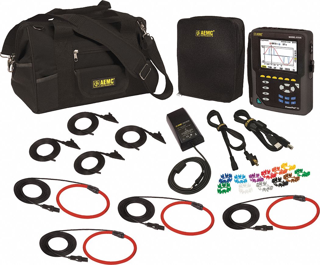 AEMC INSTRUMENTS, CAT III 1000V/CAT IV 600V, 10,000 A Max AC Current