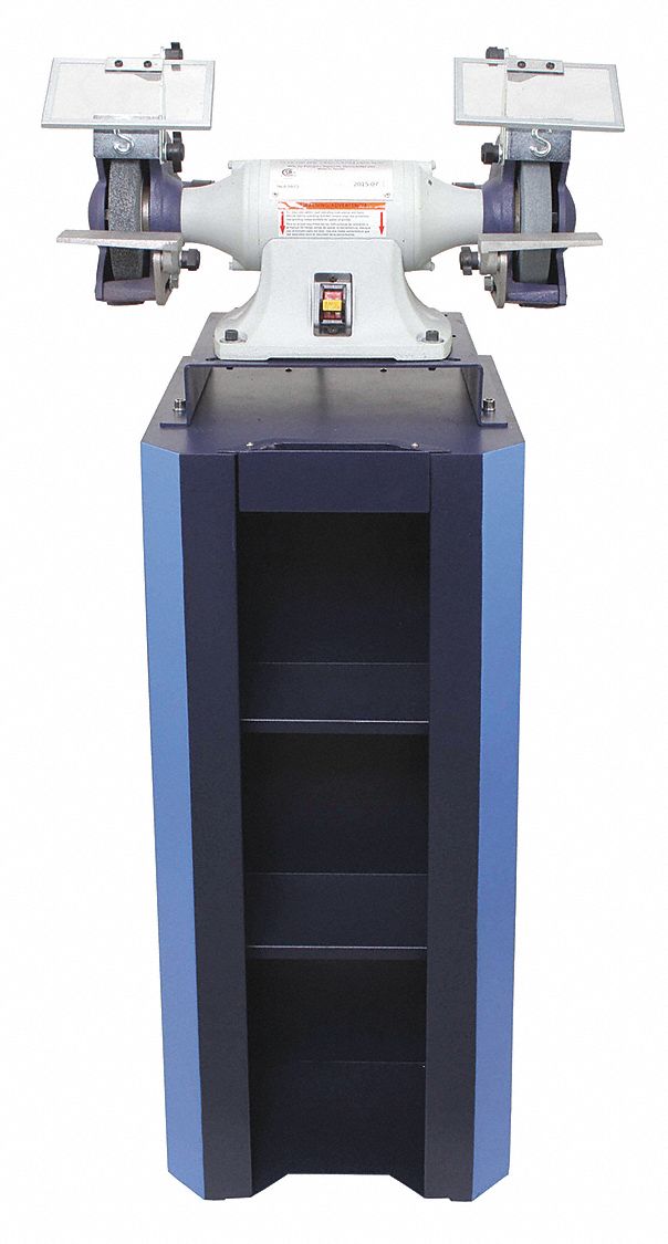 DAYTON, For 6 in Max. Wheel Dia., 36/120 Grinding Wheel Grit, Bench