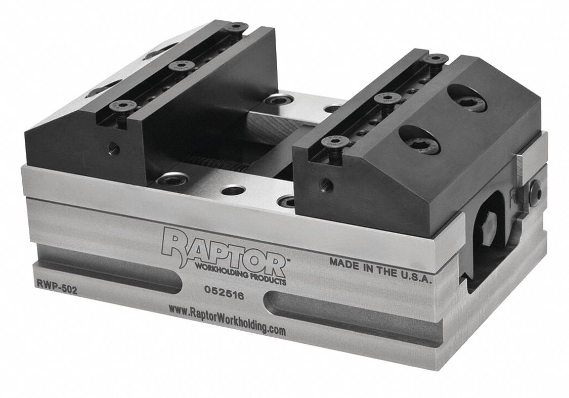 RAPTOR Vise Self Center Vise, Self Center Vise, For Use With 100mm