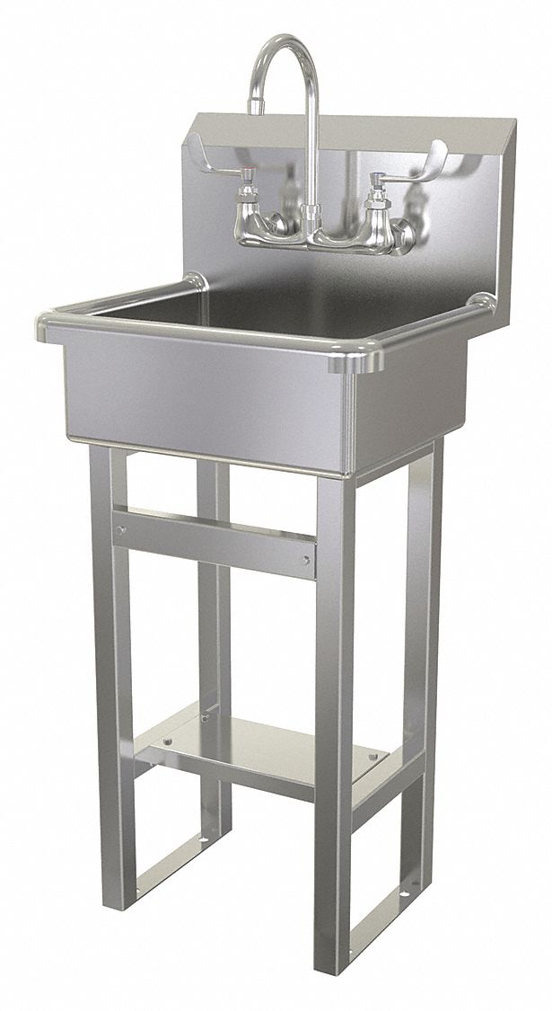 SaniLav, 2 gpm Flow Rate, Hand Sink 468C28725F Grainger