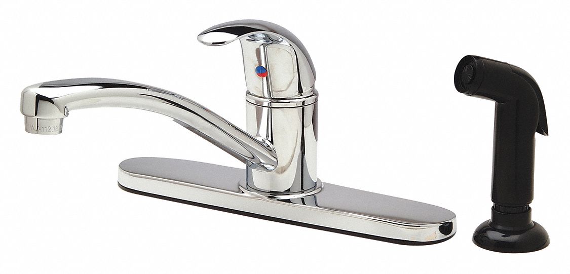 Zurn, Temp Gard, Low Arc Kitchen Faucet 468D40Z7872CXLSO Grainger