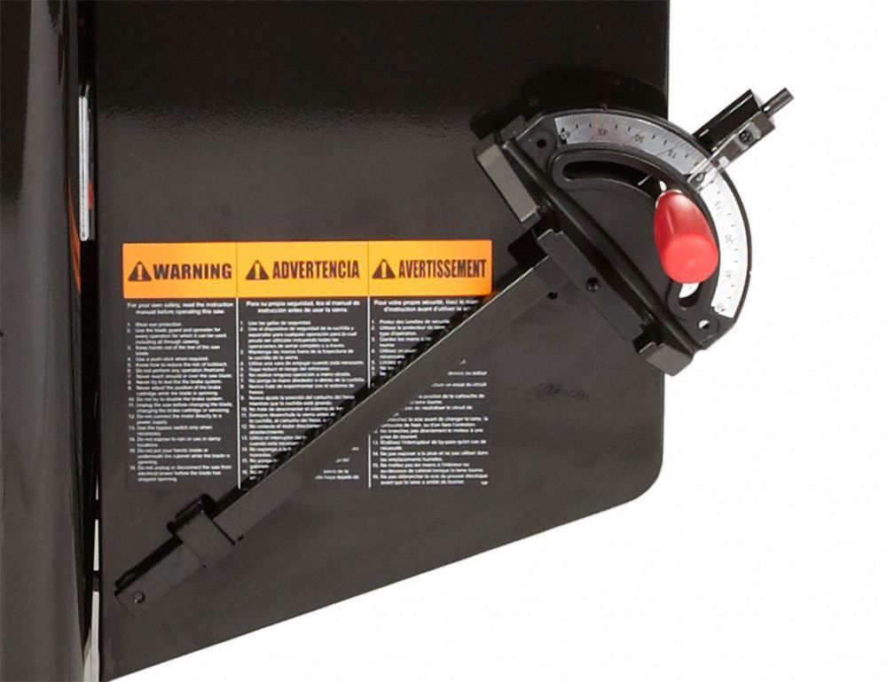 SAWSTOP Table Saw 120V AC, 14A, 10 in Blade Dia., 52 in Max. Cut Wd