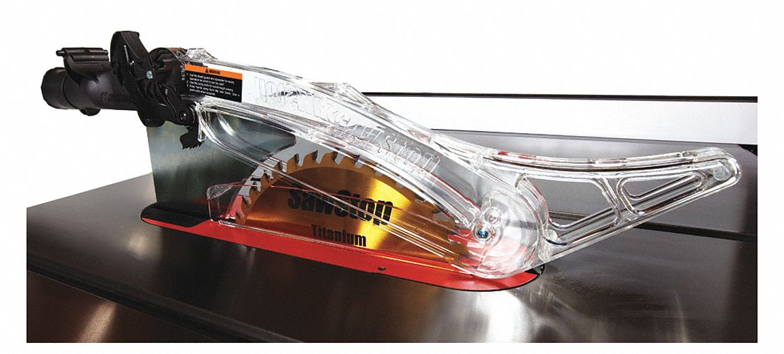 SAWSTOP Dust Collector Blade Guard, For Use With ICS, PCS and CNS, Length 24 in 46AC70TSGDC