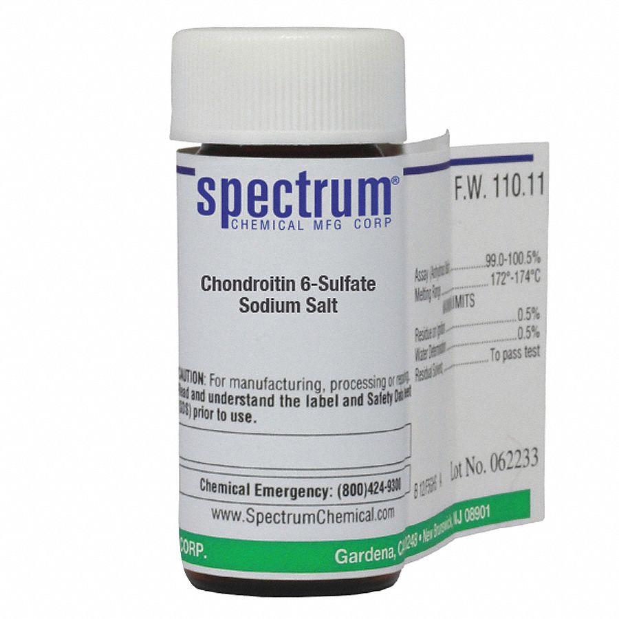 SPECTRUM Chondroitin 6Sulfate Sodium Salt 100 Concentration, 12678