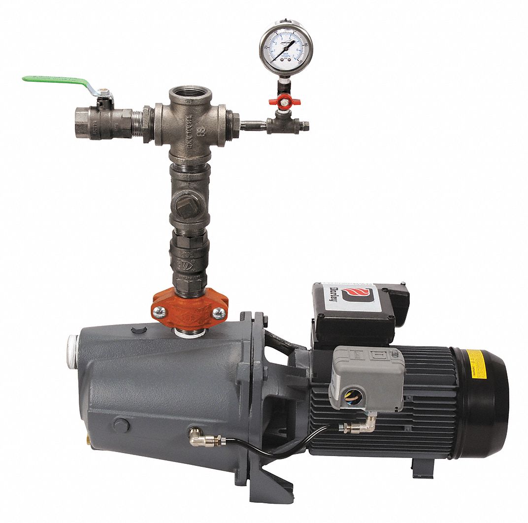DARLEY 3 HP Fire Sprinkler Pump System, 230 Voltage, 12 Amps, Pressure